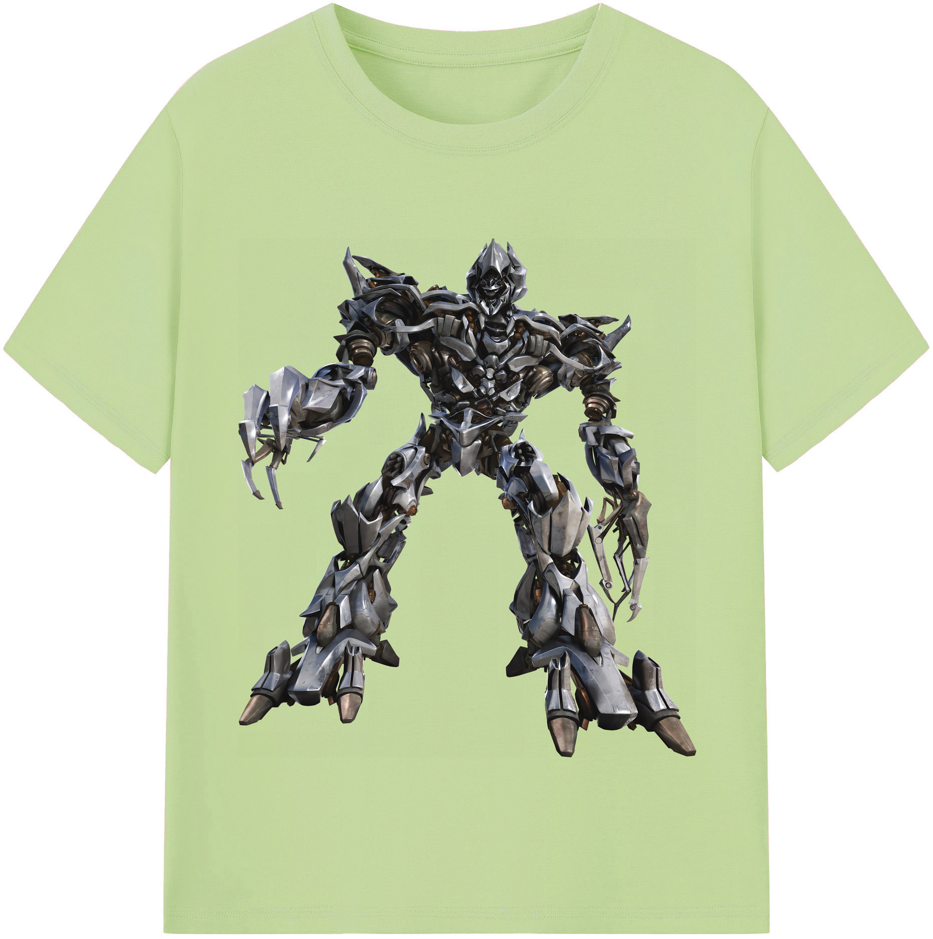 （画像用） Transformers トランスフォーマー 綿100％半袖Tシャツ（フロントプリント）